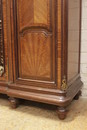 Transition style Bedroom in mahogany and bronze, France 19th century
