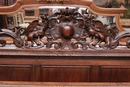 Hunt style Bedroom in Oak, France 19th century