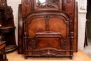 Louis XVI style Bedroom in palissander, France 19th century