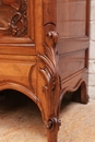 Louis XV style Bedroom in Walnut, France 19th century