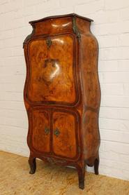 19th century bombay secretary desk with bronze and inlay