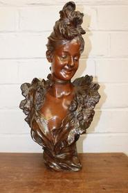 Bronze statue signed by Bruyneel Paris 19th century