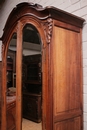 Art Nouveau style Bedroom in Walnut, France 1900