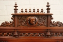 Gothic style Bedroom in Walnut, France 19th century