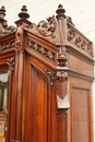 Gothic style Bedroom in Walnut, France 19th century