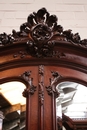 Louis XV style Bedroom in mahogany, France 19th century