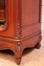 Louis XV style Bedroom in mahogany, France 19th century