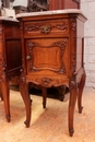 Louis XV style Bedroom in mahogany, France 19th century