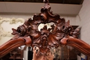 Louis XV style Bedroom in mahogany, France 19th century