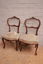 Louis XV style Sofa set in Walnut, France 19th century