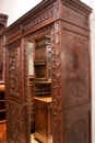 Breton style Bedroom in Oak, France 19th century