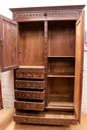 Breton style Bedroom in Oak, France 19th century