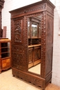 Breton style Bedroom in Oak, France 19th century