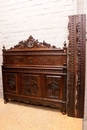 Breton style Bedroom in Oak, France 19th century