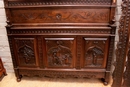 Breton style Bedroom in Oak, France 19th century