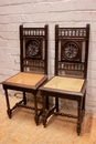 Breton style Bedroom in Oak, France 19th century