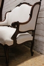 Louis XV style Sofa set in Walnut, France 19th century