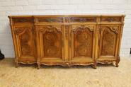 8pc walnut french provencial dinning set circa 1920