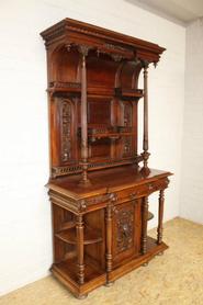 Walnut Henri II server