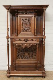 walnut renaissance credenza 19th century