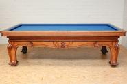 Oak Art-Nouveau Billiard table 1900
