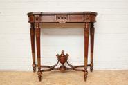 Walnut Louis XVI consol 19th century