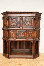 walnut renaissance credenza 19th century