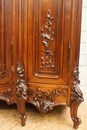 Louis XV style Bedroom in Walnut, France 19th century