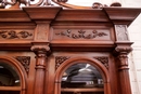 Renaissance style Bookcase in Walnut, France 19th century