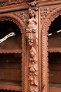 Renaissance style Bookcase in Oak, France 19th century