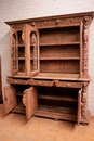 Renaissance style Bookcase in Oak, France 19th century