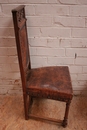 Gothic style Chairs in Oak, France 19th century