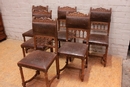 Henri II style Chairs, France 1900
