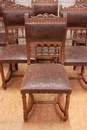 Henri II style Chairs, France 1900
