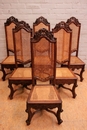 Louis XV style Chairs in Beechwood, France 19th century