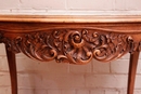 Louis XV style Parlor set in Walnut, France 1900