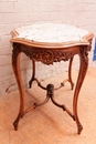 Louis XV style Parlor set in Walnut, France 1900