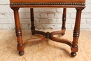 Henri II style Chairs in Walnut, France 19th century