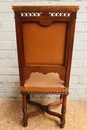Henri II style Chairs in Walnut, France 19th century