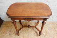 walnut Louis XVI center table 19th century