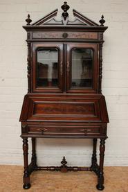 Walnut Henri II secretairy 19th century