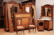 6pc. Art nouveau bedroom