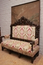 Hunt style Sofa set in Oak, France 19th century