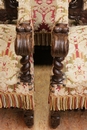 Hunt style Sofa set in Oak, France 19th century