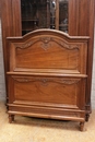 Louis XVI style Bedroom in Walnut, France 19th century