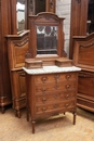 Louis XVI style Bedroom in Walnut, France 19th century