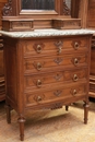 Louis XVI style Bedroom in Walnut, France 19th century