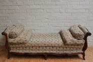 Walnut Louis XV day bed circa 1920