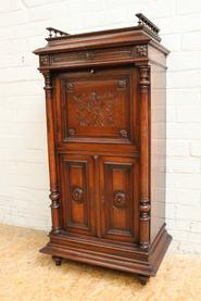 Walnut Henri II secretary desk 19th century