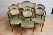 7 PC. Louis XV sofa set 19th century